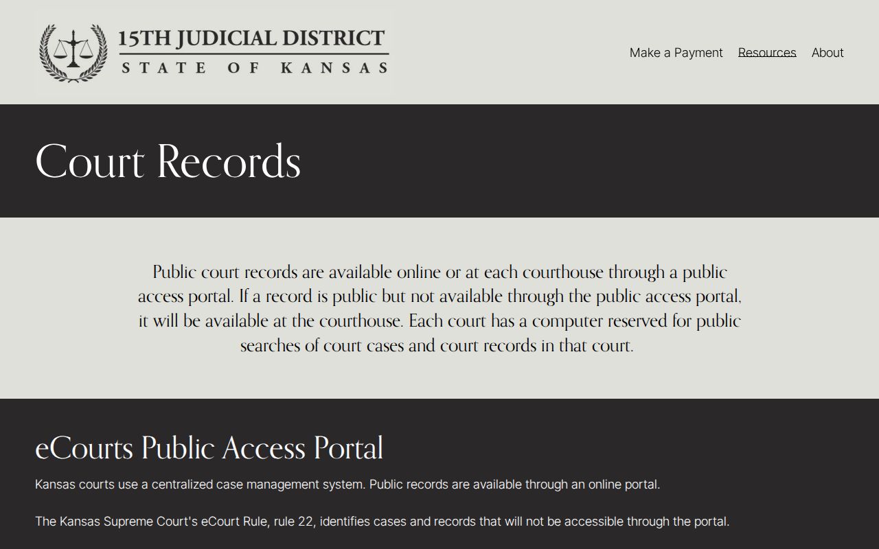 Logan County release court records access