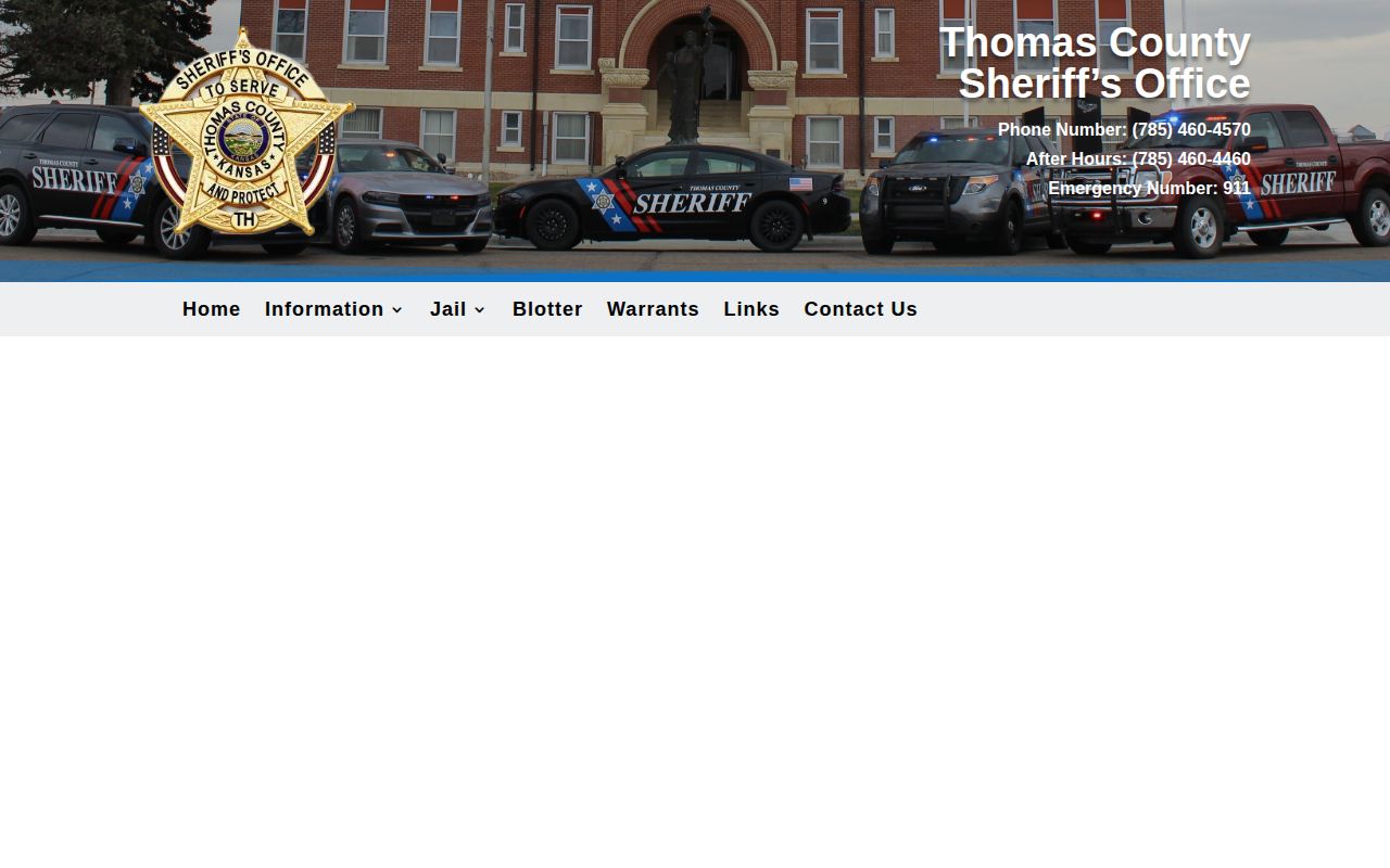 Thomas County intake report used for Logan County 24-hour release verification